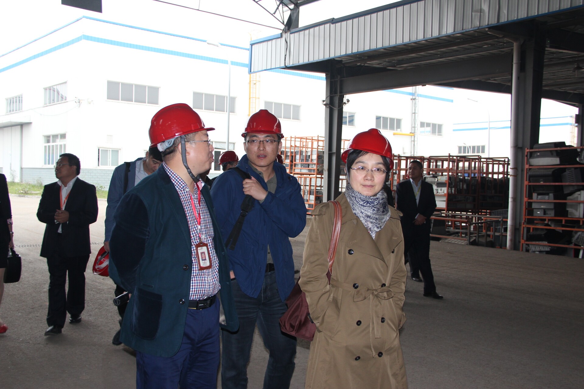 環(huán)保部污防司司長(zhǎng)張嘉陵蒞臨格潤檢查工作